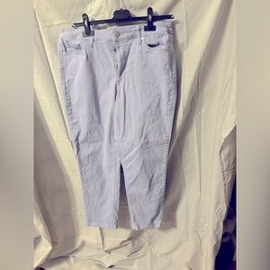 Light Purple crop jeans